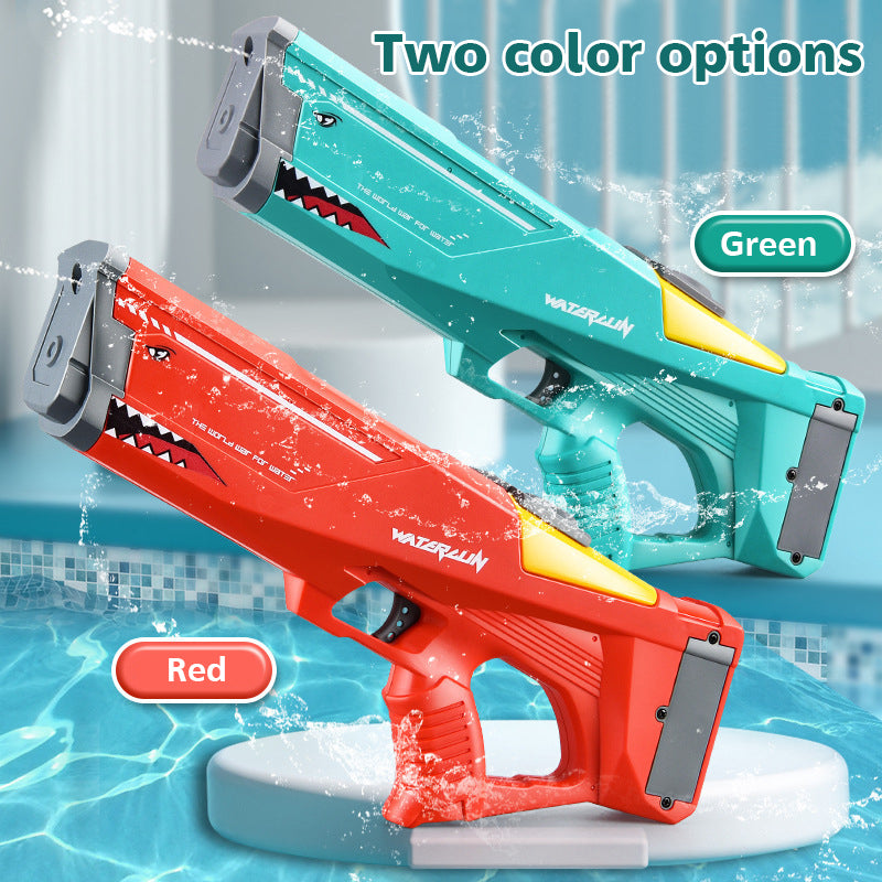 Automatic Electric Water Gun Toys Shark High Pressure Outdoor Summer Beach Toy Kids Adult Water Fight Pool Party Water Toy - Here2Save