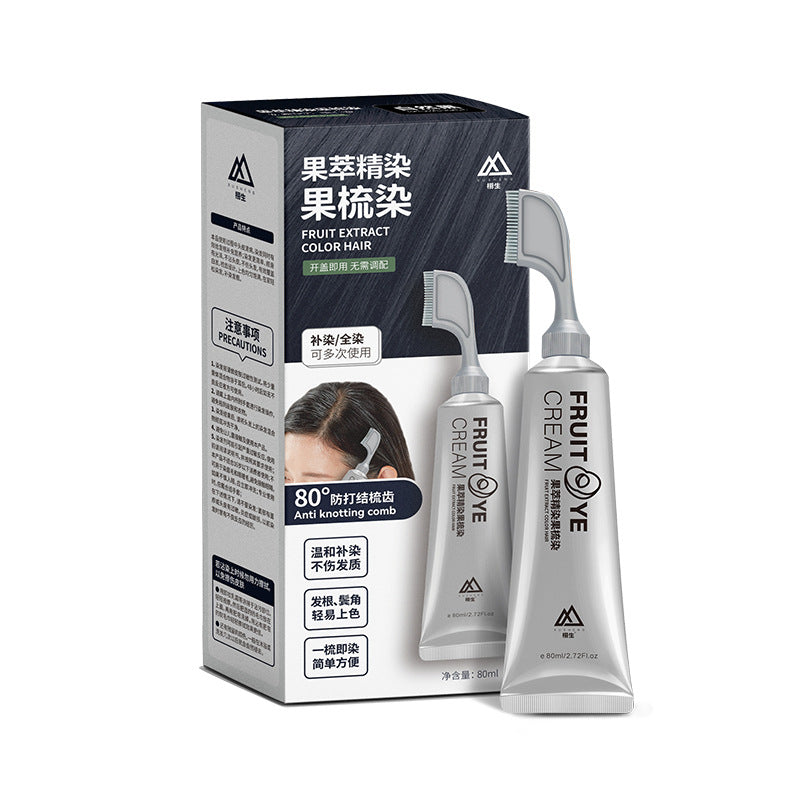 Lifelike Fruit Color Cream I Am Dyeing Hair And Dyeing Plants Hair Dye White Hair Pregnant Women Use A Black Hair Color Cream