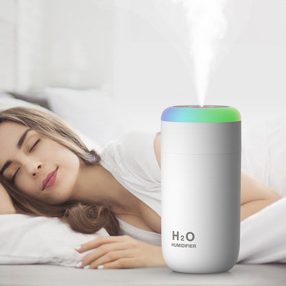 Mini humidificador de aire USB de 260ML, difusor de aceites esenciales, difusor de Aroma con vaporizador de aire LED cambiante para el hogar, el coche y la Oficina