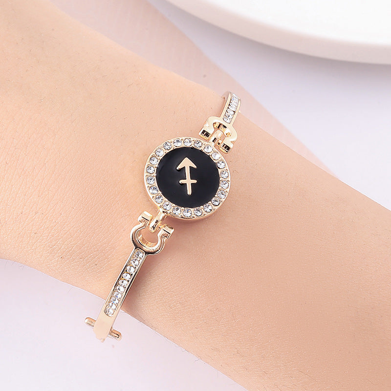 New Korean Style Fashionable Simple 12 Constellation Bracelet