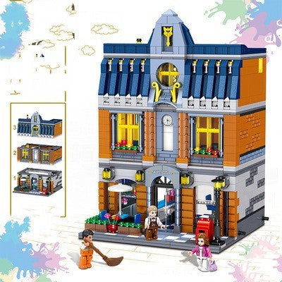 Tavern Restaurant Children's Assembled Building Blocks