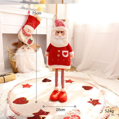 Christmas Creative Arrangement Of Retractable Dolls