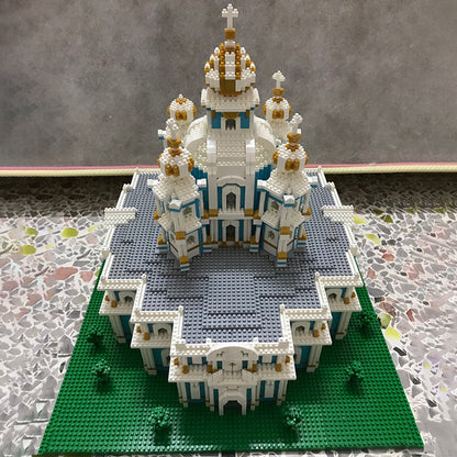 World Architecture Smolny Cathedral Church Monastery DIY Mini