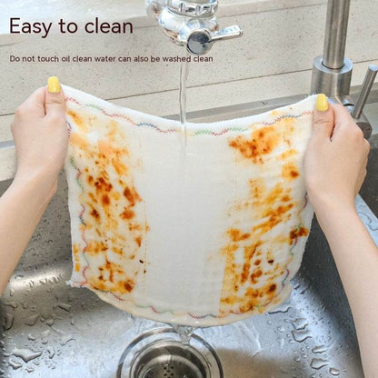 Rainbow Oleophobic Rag Dishwashing Pure Cotton - Here2Save