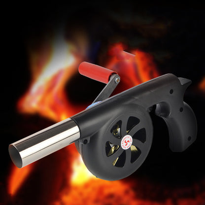 Outdoor Camping Hand-cranked Combustion Blower