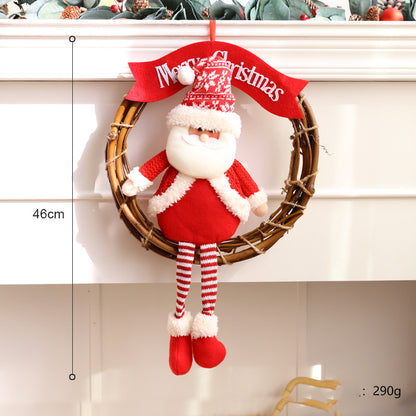 Christmas Creative Arrangement Of Retractable Dolls