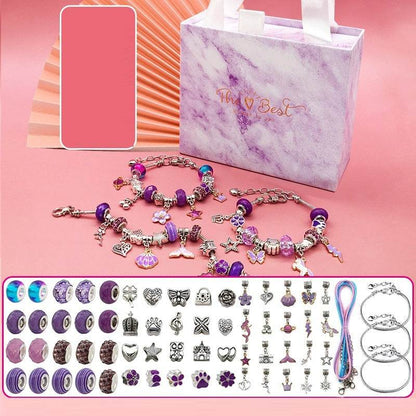 Children's Diy Handmade Beaded Bracelet Creative Jewelry Set Gift Box - Here2Save