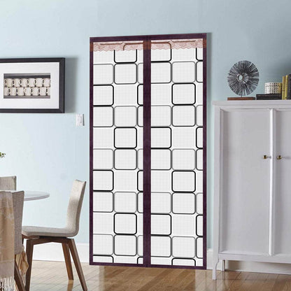 Warm Air Conditioner Door Curtain Transparent Magnetic Winter Gadgets - Here2Save