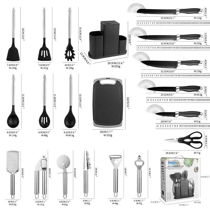 Silicone Kitchenware Set For Kitchen Household Use - Here2Save