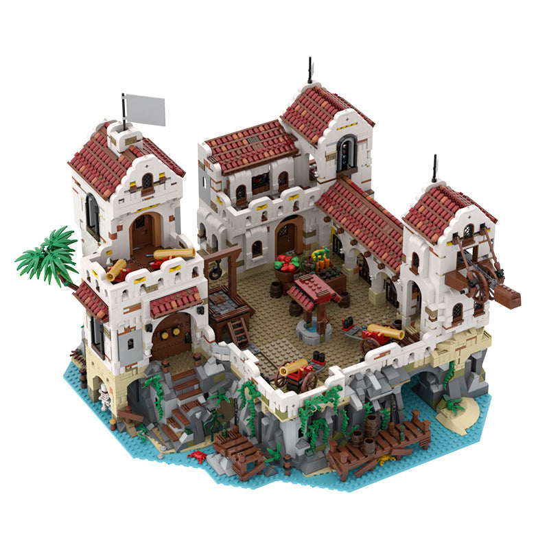 Classic Architectural Series Pirate Building Blocks In Barracuda Bay The Fortress Of High Eldorado