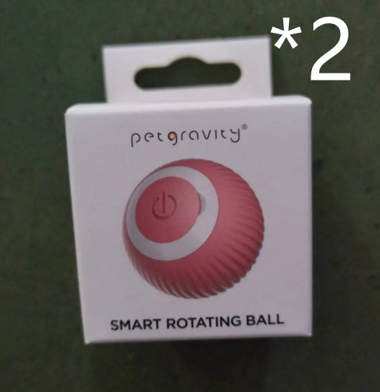 Cat Gravity Intelligent Rolling Ball Tease Toy Pet Automatic Rotating Ball - Here2Save