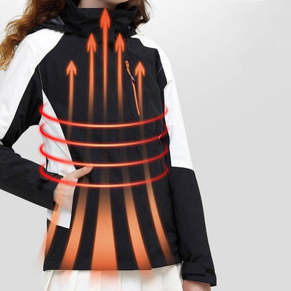 Smart Heating Shell Jacket Couple Winter - Here2Save
