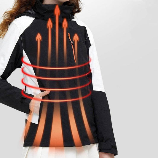 Smart Heating Shell Jacket Couple Winter - Here2Save