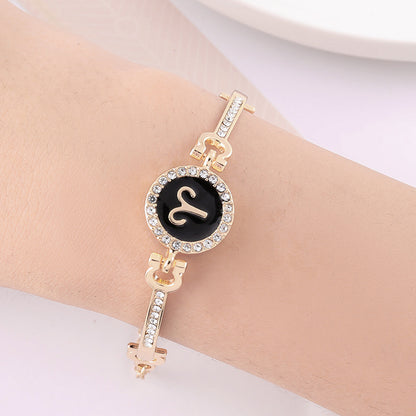 New Korean Style Fashionable Simple 12 Constellation Bracelet