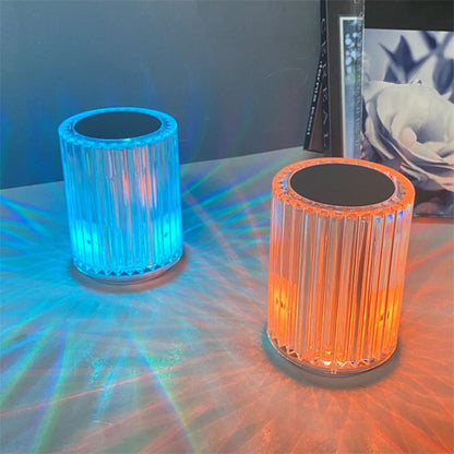 Crystal Lamp Table Lamp Atmosphere Creative Line Small Night Lamp Led Lights - Here2Save