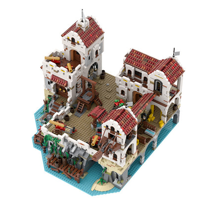 Classic Architectural Series Pirate Building Blocks In Barracuda Bay The Fortress Of High Eldorado