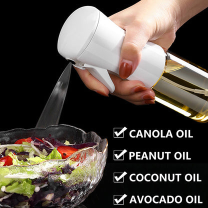 Olive Oil Spray BBQ Cooking Kitchen Baking Olive Oil Sprayer Oil Spray Empty Bottle Vinegar Bottle Oil Dispenser Salad - Here2Save