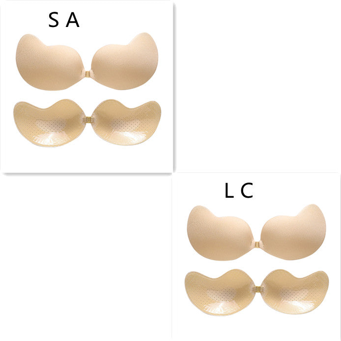 Invisible Push Up Bra Backless Strapless Bra Seamless Front Closure Bralette Underwear - Here2Save