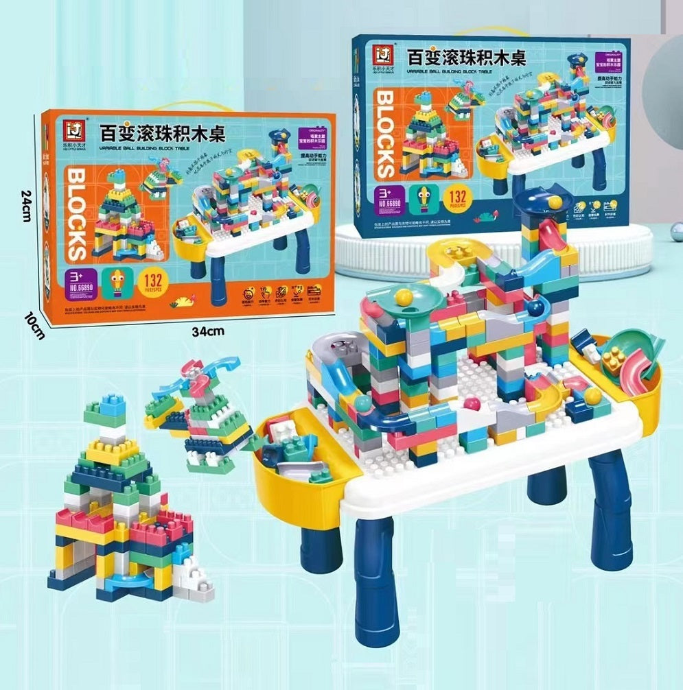 Children's Multifunctional And Versatile Building Block Table Toy