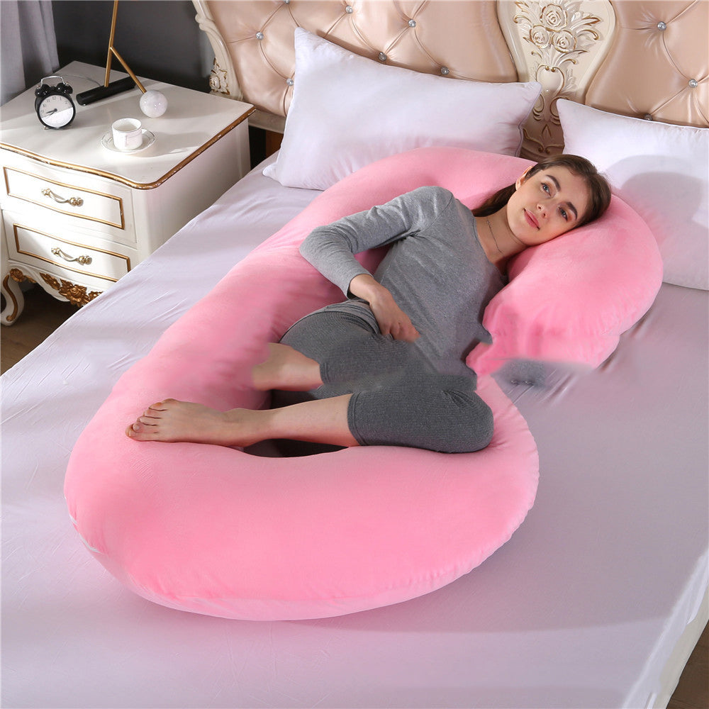 Inicio Almohada de cintura simple para mujeres embarazadas tipo C