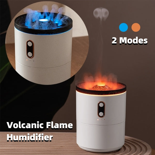 Volcanic Flame Aroma Essential Oil Diffuser USB Portable Jellyfish Air Humidifier Night Light Lamp Fragrance Humidifier - Here2Save