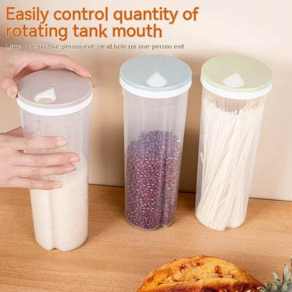Round Noodles Kitchen Storage Box Sealed - Here2Save