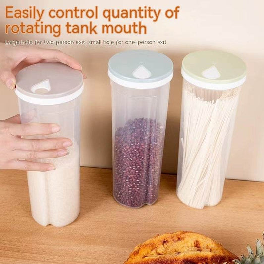 Round Noodles Kitchen Storage Box Sealed - Here2Save