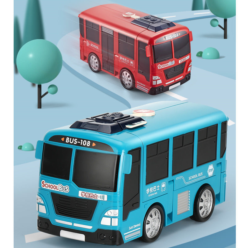 Educational Simulation Simulation Driving Toy Deformed Bus