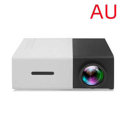 Proyector portátil 3D Hd Led cine en casa cine compatible con HDMI proyector de Audio Usb Yg300 Mini proyector