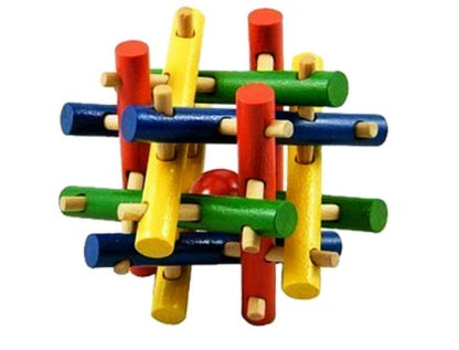 Kongming lock bamboo educational toy