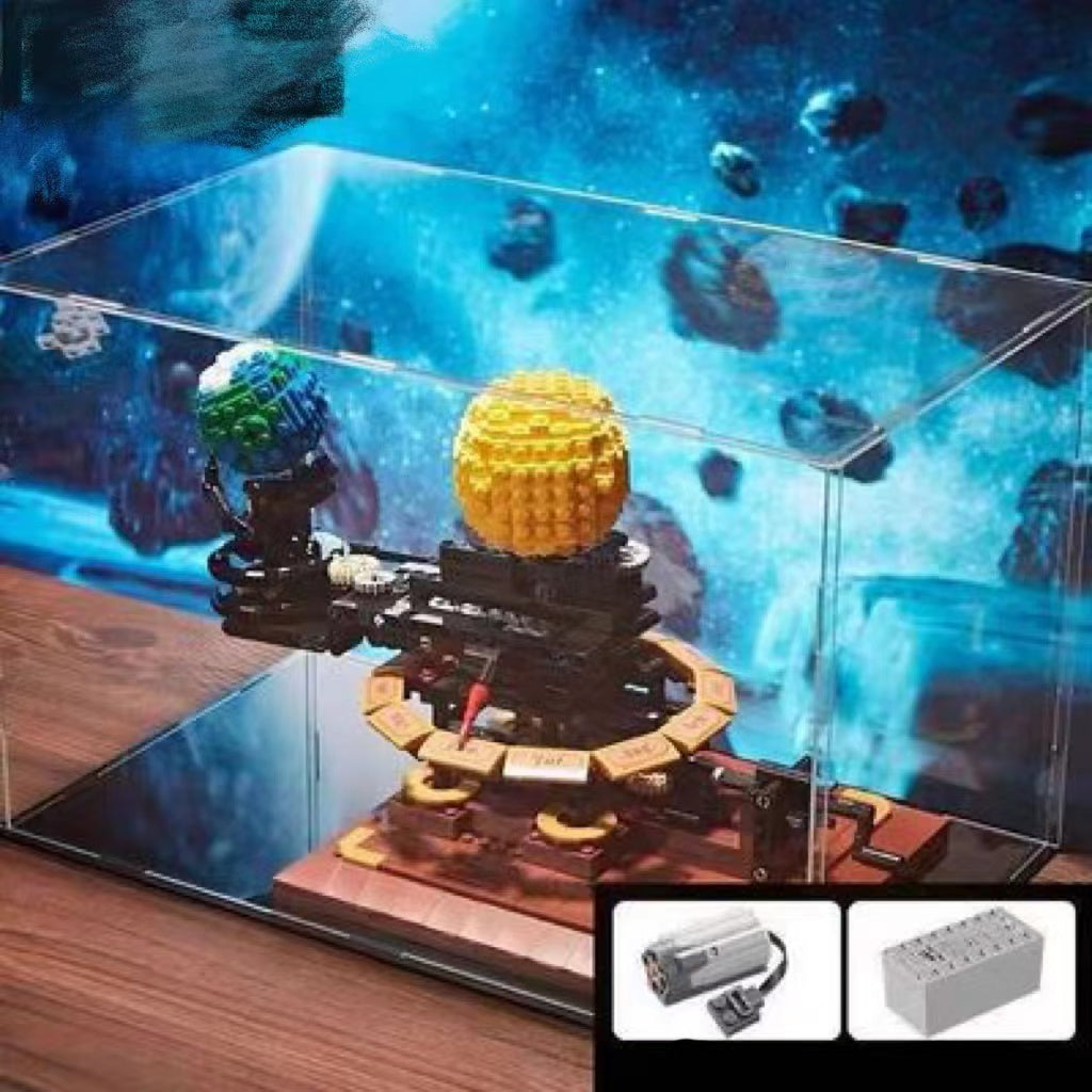 Solar System Set Piecing Together Creative Building Blocks Model Boy Toys Gift Ornaments