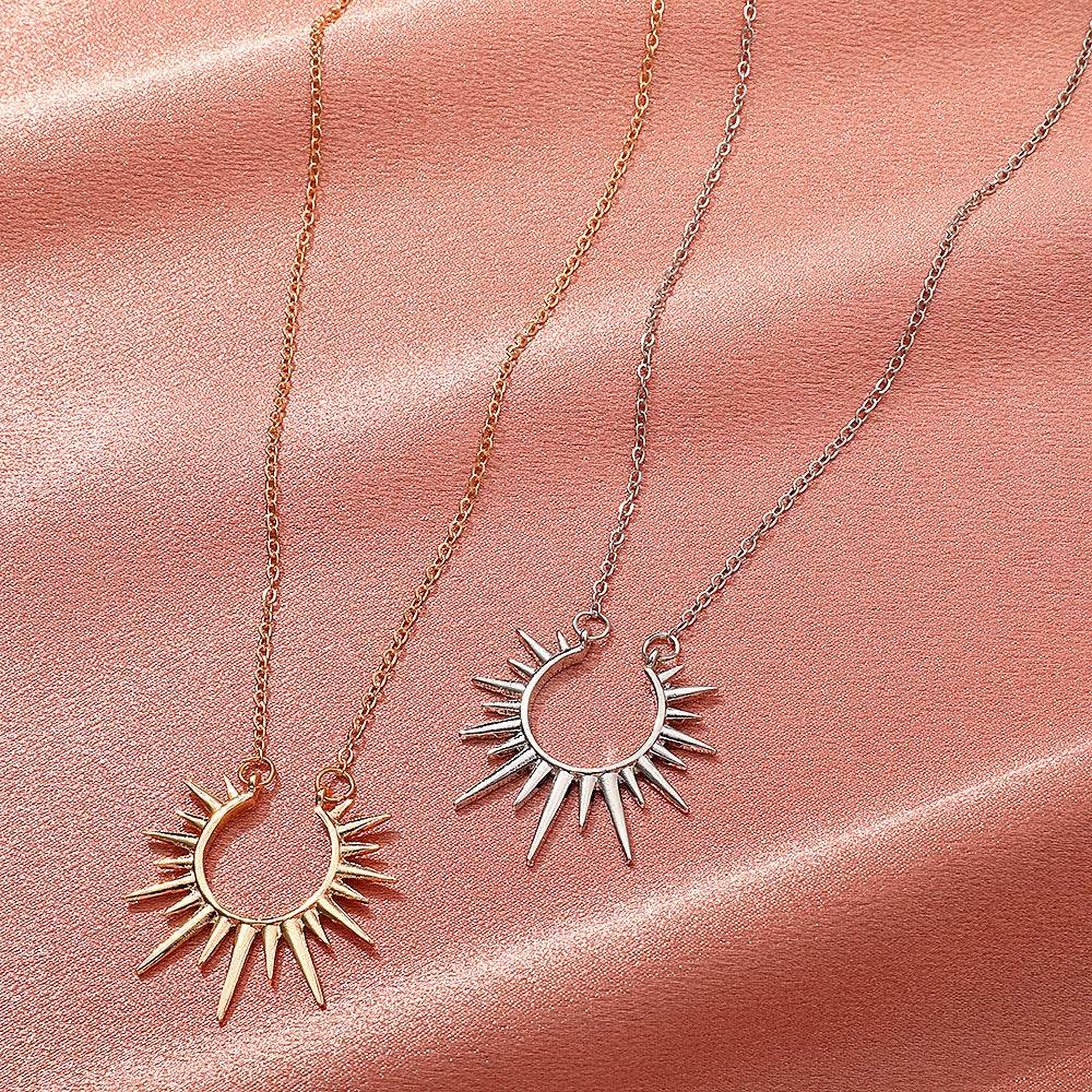 Sunflower Necklace Retro Clavicle Chain Fashion Creative Jewelry Women - Here2Save