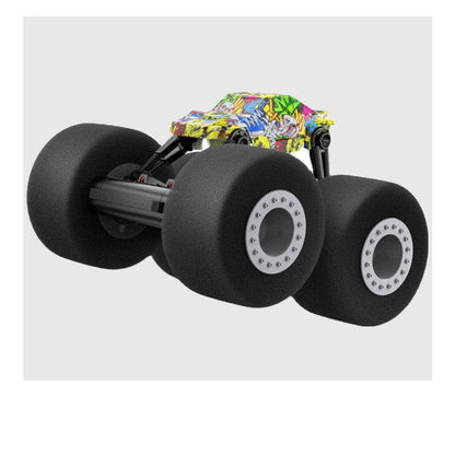 Remote Control Stunt Truck Sponge Tire Kids Room Off Road Vehicle Toy - Here2Save