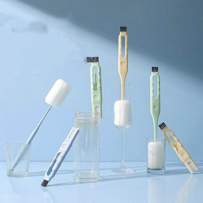 Three-in-one U-shaped Cup Brush Household Removable - Here2Save