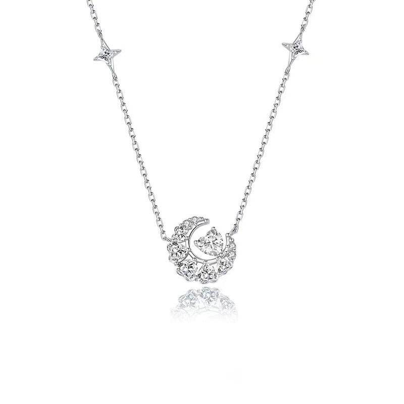 Stars And Moon Necklace Ins Fashion Love Jewelry - Here2Save