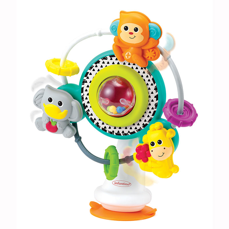 Baby Rotating Sucker Feeding Artifact Toy Ferris Wheel Dining Chair