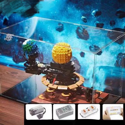 Solar System Set Piecing Together Creative Building Blocks Model Boy Toys Gift Ornaments