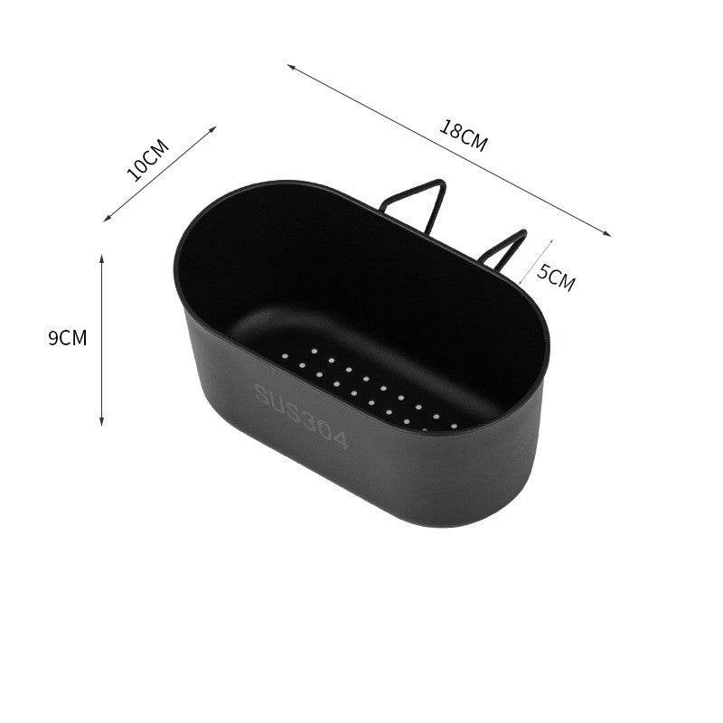Stainless Steel Drain Basket Basin Kitchen - Here2Save