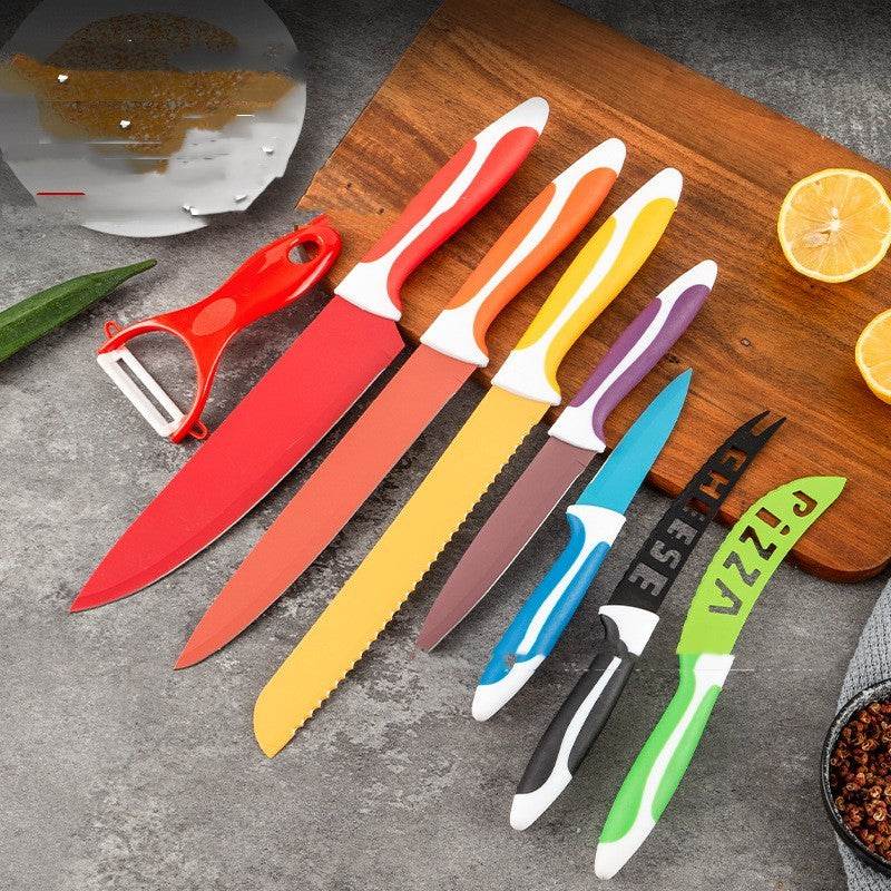 Stainless Steel Knife Gift 8-piece Kitchen Set - Here2Save