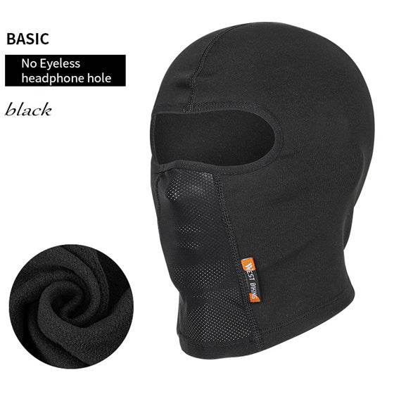 Ski Fleece With Glasses Hole Motorcycle Headgear Bicycle Mask - Here2Save