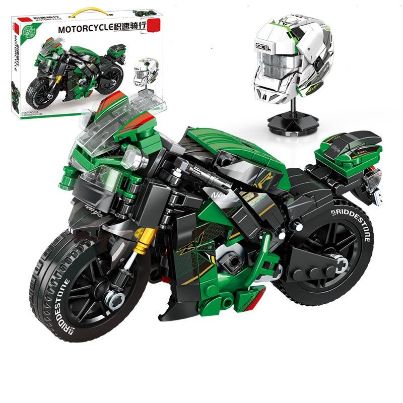 Motorcycle Model Children's Educational Toy Boy Gift