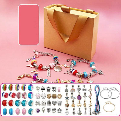 Children's Diy Handmade Beaded Bracelet Creative Jewelry Set Gift Box - Here2Save
