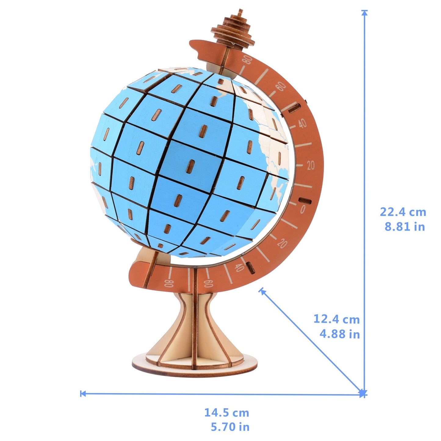 DIY Handmade Wooden Three-dimensional Puzzle Model