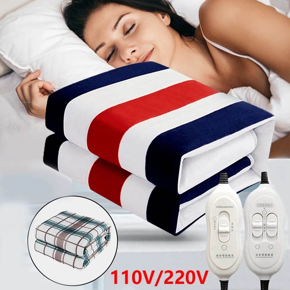 European Plug Electric Blanket Heating Mattress - Here2Save