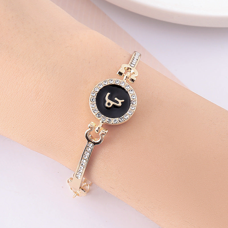 New Korean Style Fashionable Simple 12 Constellation Bracelet