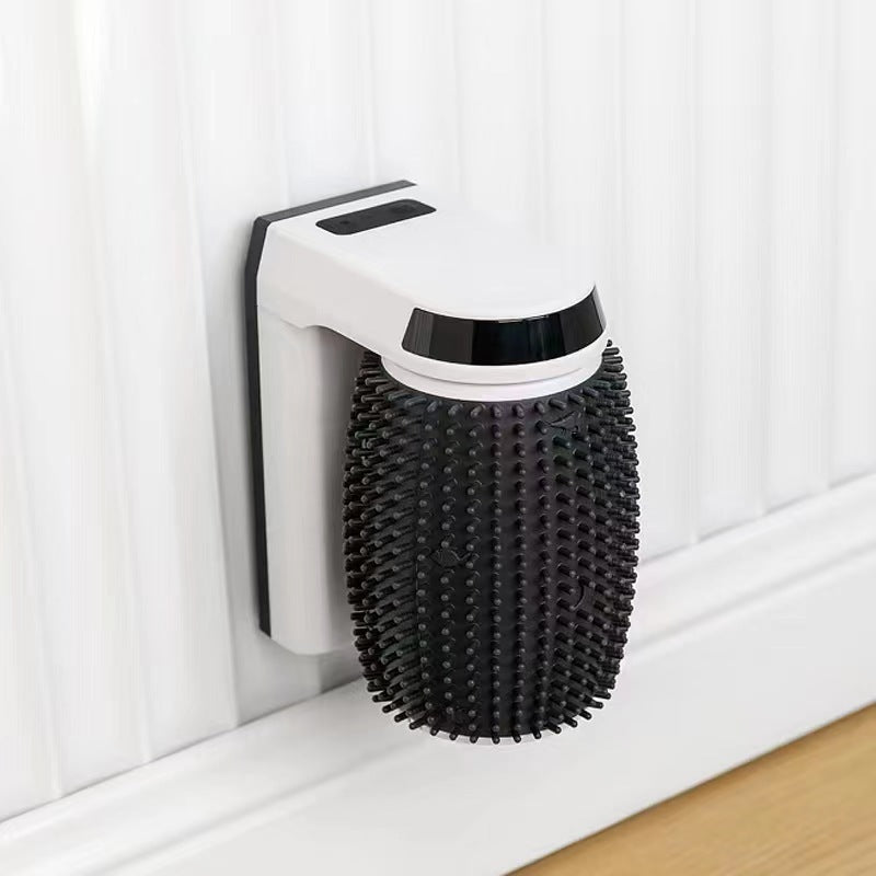 Automatic Cat Self Groomer Wall Corner Brushes Soft Cat Corner Scratcher Self Grooming - Here2Save