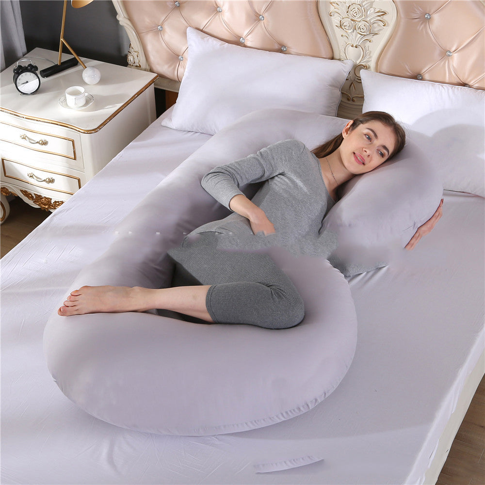 Inicio Almohada de cintura simple para mujeres embarazadas tipo C