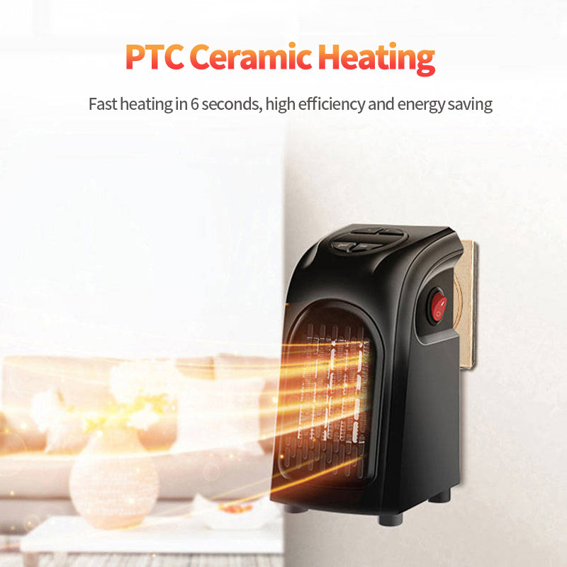 Winter Air Heater Fan Heater Electric Home Heaters Mini Room Air Wall Heater Ceramic Heating Warmer Fan For Home Office Camping - Here2Save