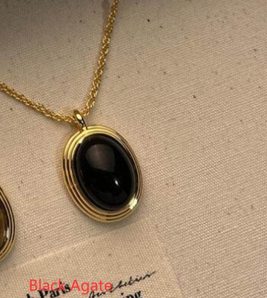 Tiger Eye Necklace Retro Minority - Here2Save