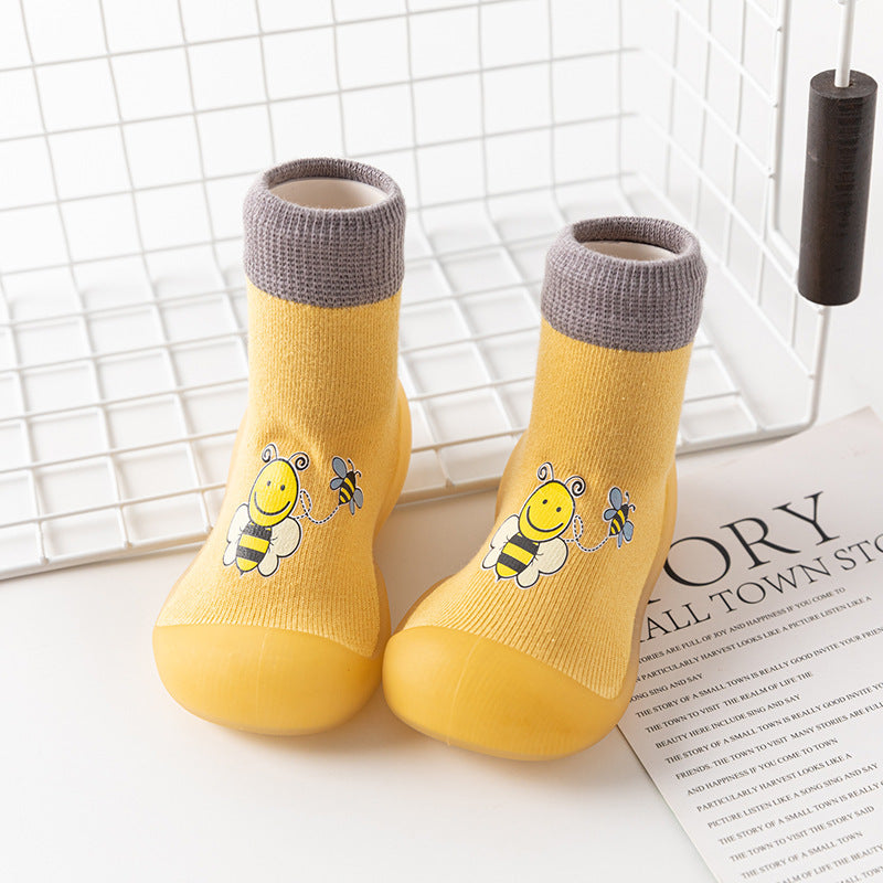 Men And Women Baby Cute Cartoon Children Floor Socks